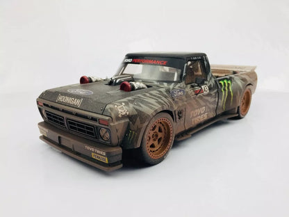 PRE-ORDER || 1/18 Ken Block's Gymkhana 10 Ford F-150 HOONITRUCK (Dirt) by VIP Models [RARE]