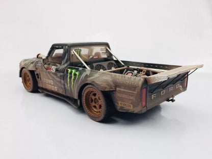 PRE-ORDER || 1/18 Ken Block's Gymkhana 10 Ford F-150 HOONITRUCK (Dirt) by VIP Models [RARE]