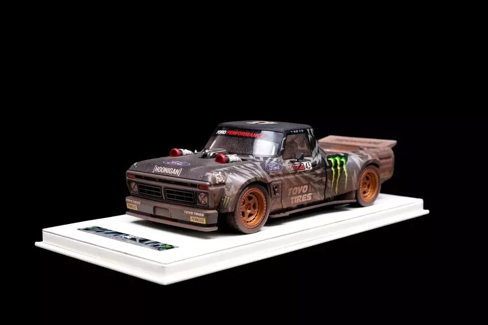 PRE-ORDER || 1/18 Ken Block's Gymkhana 10 Ford F-150 HOONITRUCK (Dirt) by VIP Models [RARE]