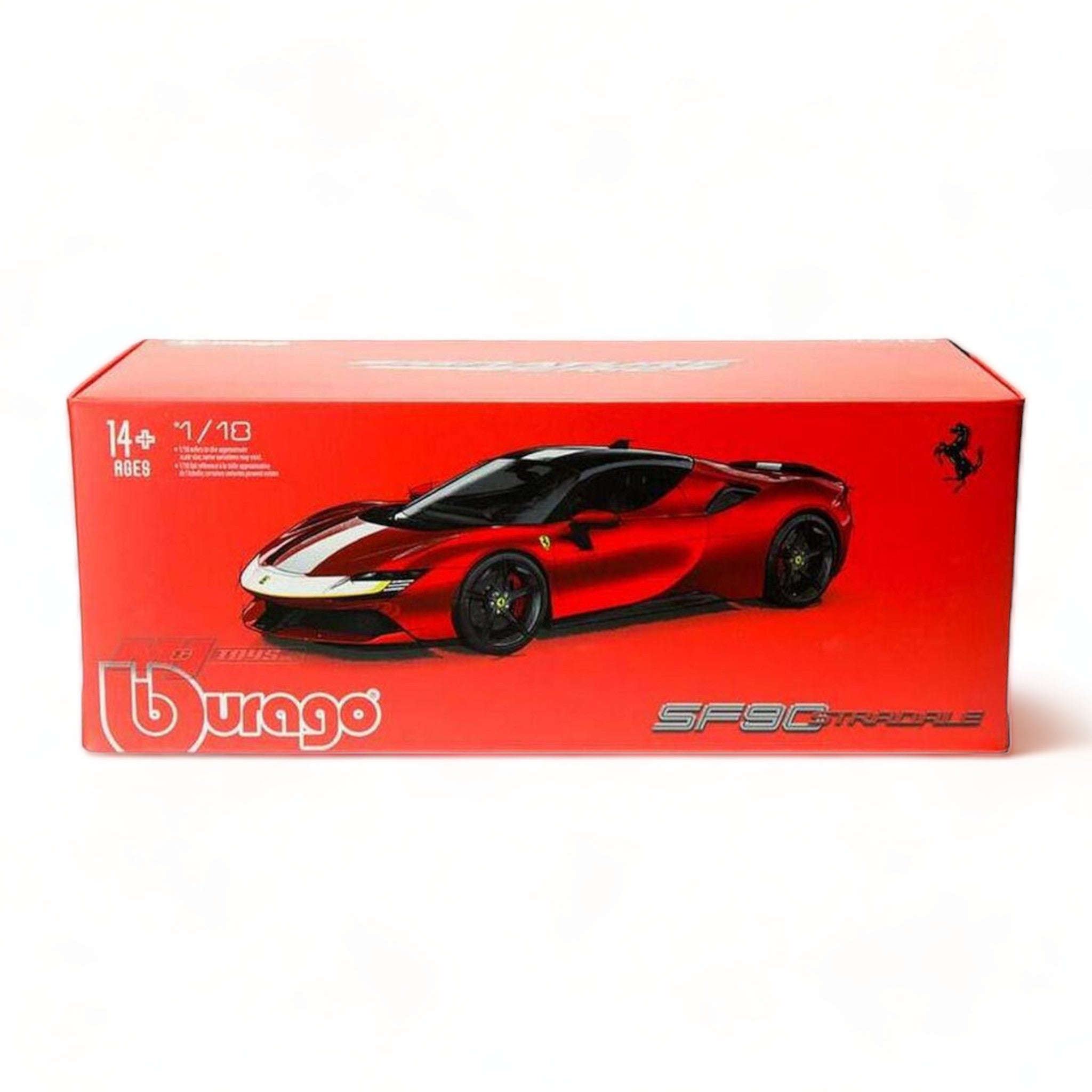 1 18 Diecast Ferrari SF90 Stradale Red Signature Series by Bburago S dturman