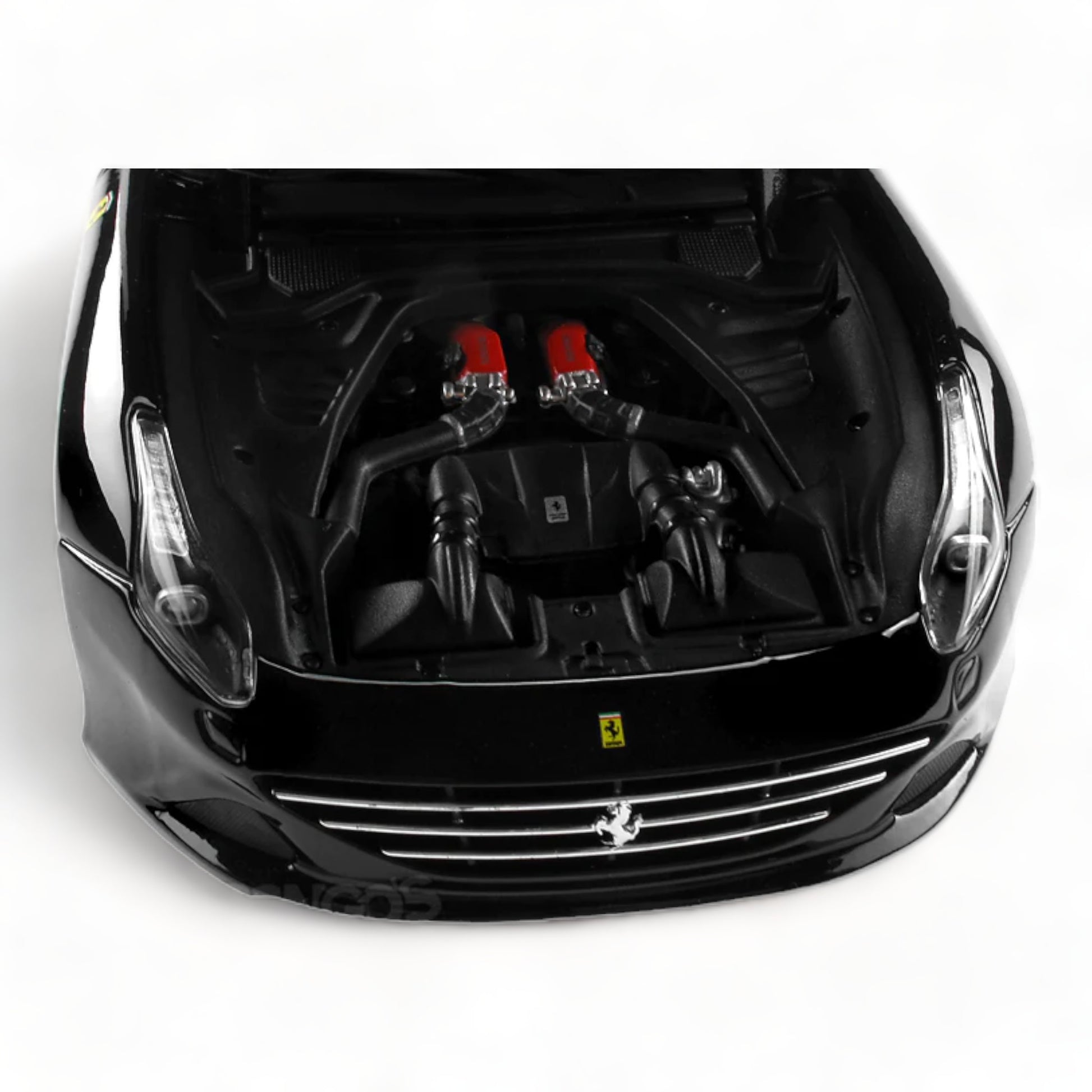 1/18 Diecast Ferrari California T Closed Top Black Bburago Scale Model Car