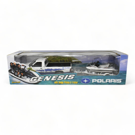 1/18 Diecast Ford Polaris White Ertl Collectibles Scale Model Car