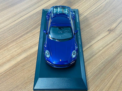 Exclusive Diecast Model - Porsche 911 Carrera 4S 2019 | Metallic Blue Limited Edition