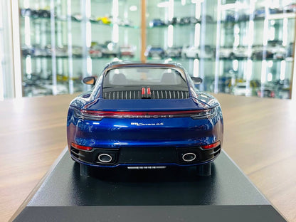 Exclusive Diecast Model - Porsche 911 Carrera 4S 2019 | Metallic Blue Limited Edition