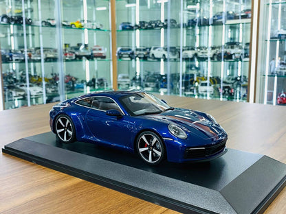 Exclusive Diecast Model - Porsche 911 Carrera 4S 2019 | Metallic Blue Limited Edition