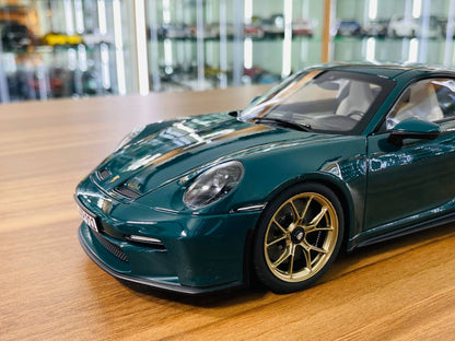 1/18 Diecast Norev Porsche 911 GT3 Touring 2021 in PTS Fjord Green - Limited Edition