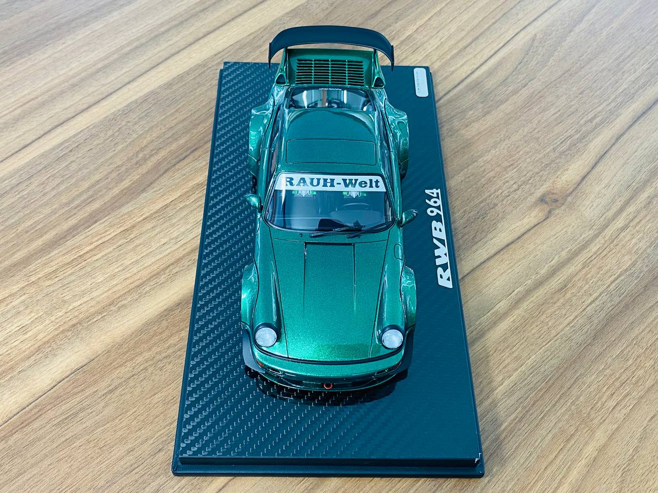 1/18 Resin TGM Model Works Porsche RWB 964 in Metallic Green - Limited Edition