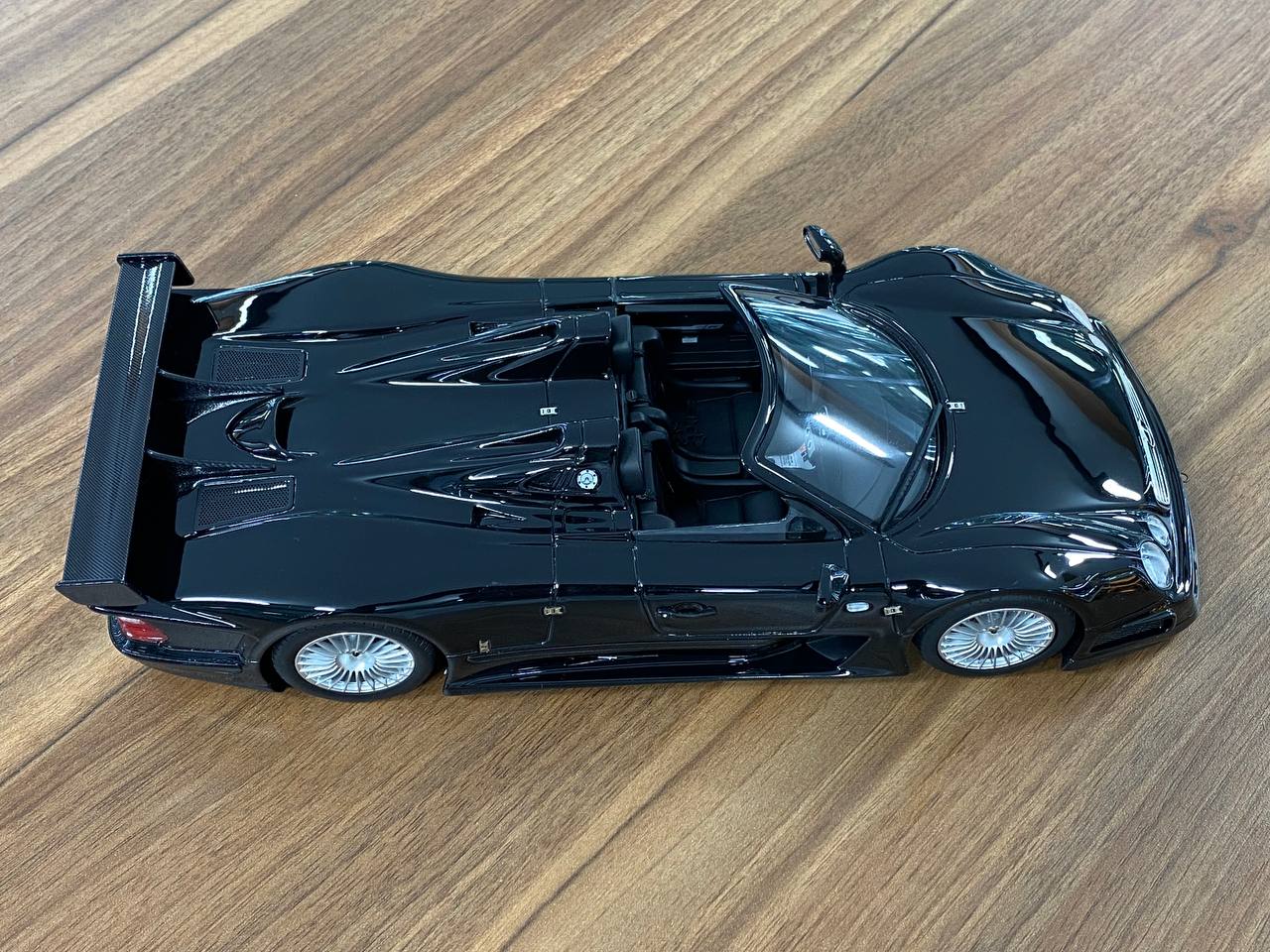 1/18 Resin Mercedes-Benz CLK GTR Black Model Car by GT Spirit