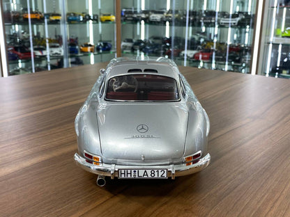 1/12 Norev Metal Diecast - Mercedes-Benz 300SL (1954) in Classic Silver