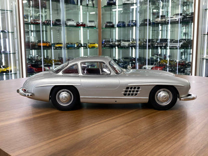 1/12 Norev Metal Diecast - Mercedes-Benz 300SL (1954) in Classic Silver