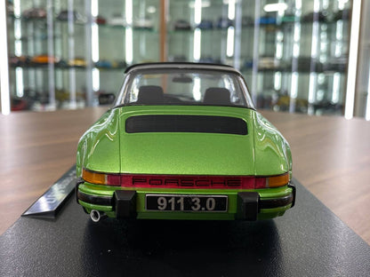 1/18 Diecast Metal Porsche 911 SC Targa (1977) Green by KKScale