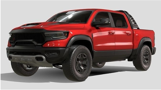 [Pre-Order] Exclusive 1/18 Dodge Ram TRX [Flame Red] – Limited Edition (40 pcs) | Price: 1950 AED