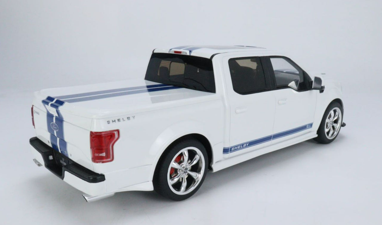 1/18 Diecast Ford F-150 Shelby White GT Spirit Scale Model Car