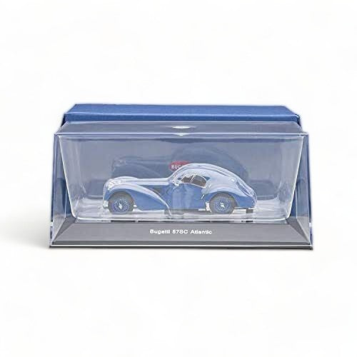 1/43 Diecast Bugatti Type 57SC Atlantic Blue AutoArt Scale Model Car