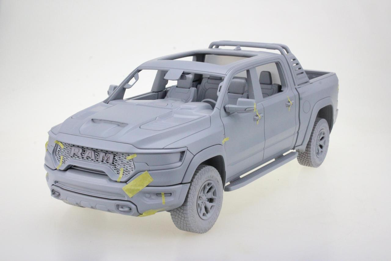 [Pre-Order] Exclusive 1/18 Dodge Ram TRX [Black Glossy] – Limited Edition (40 pcs) | Price: 1950 AED