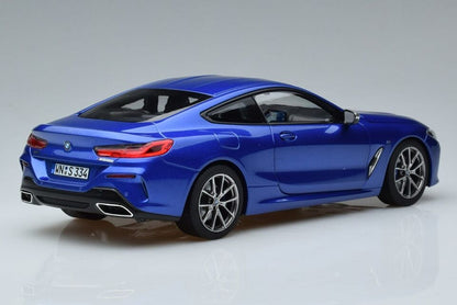 1/18 Diecast BMW M 850I Blue Norev Scale Model Car