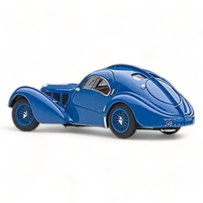 1/43 Diecast Bugatti Type 57SC Atlantic Blue AutoArt Scale Model Car