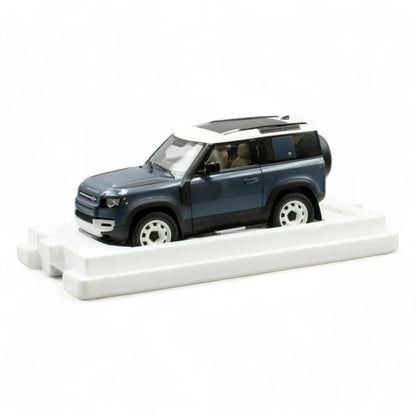 1/18 Diecast  Land Rover Defender 90 Blue by Almost Real Scale Model Car|Sold in Dturman.com Dubai UAE.