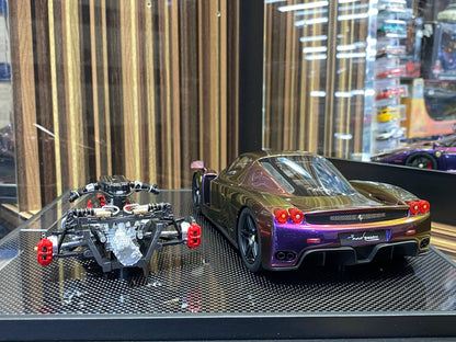 1/18 General Models Resin Model - Ferrari Enzo With Engine in Captivating Chameleon Finish|Sold in Dturman.com Dubai UAE.