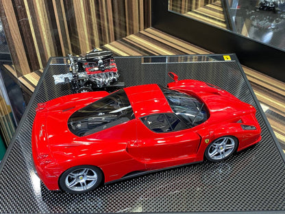 1/18 General Models Resin Model - Ferrari Enzo With Engine in Striking Red|Sold in Dturman.com Dubai UAE.