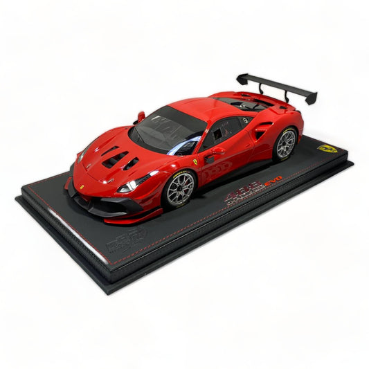 1/18 resin model BBR Ferrari 488 Challenge evo Red|Sold in Dturman.com Dubai UAE.