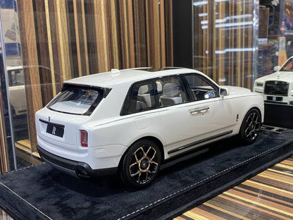 1/18 Henson&Heaven Resin Model - Rolls-Royce Cullinan Limited Edition in Elegant White|Sold in Dturman.com Dubai UAE.