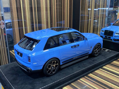 1/18 Henson&Heaven Resin Model - Rolls-Royce Cullinan Limited Edition in Baby Blue|Sold in Dturman.com Dubai UAE.