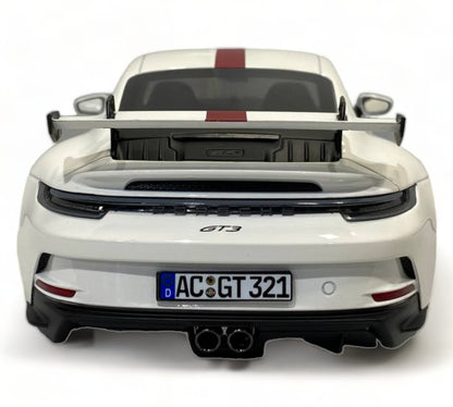 Norev Porsche 911 GT3 - 1/18 Diecast Model, White 2021|Sold in Dturman.com Dubai UAE.