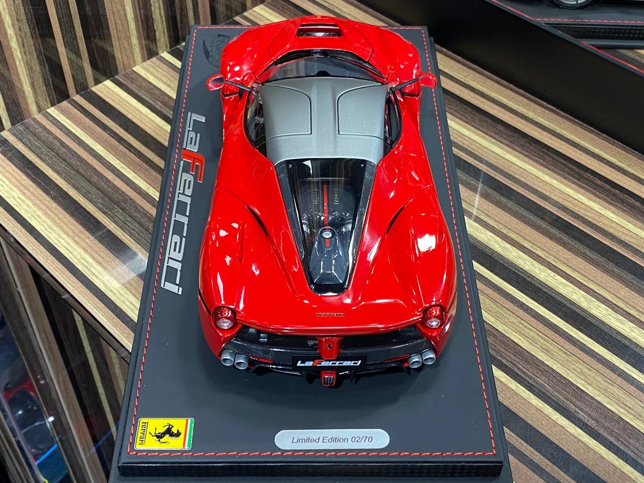 1/18 Diecast Ferrari LaFerrari Red Rosso Corsa BBR Scale Model Car