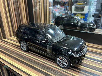 LCD Land Rover Range Rover - 1/18 Diecast Model, All Opening - Black