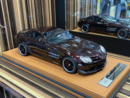 Mercedes Benz SLR Mclaren 722 by Ivy model [ Metallic brown| 1/18 | Resin| Limited Edition]