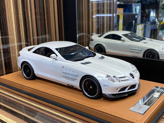 Mercedes Benz SLR Mclaren 722 by IVY Models [ 1/18 Resin Pearl White Limited]