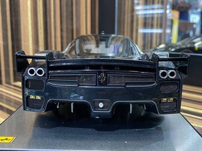 Hot Wheels Elite Ferrari FXX - 1/18 Diecast, Black (Limited Edition)