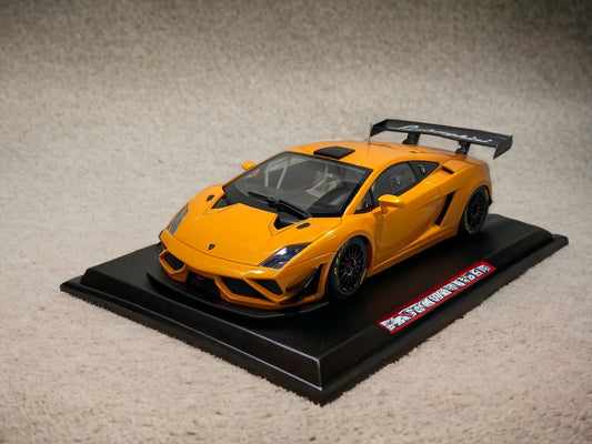 1/18 Diecast Lamborghini Gallardo GT3 FL2 Orange AUTOart Scale Model Car