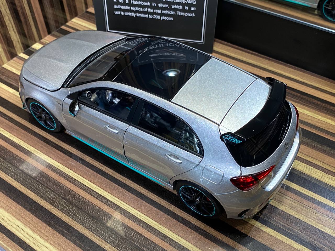 Mercedes Benz AMG A45 S by NZG [1/18 Diecast Silver] – dturman.com