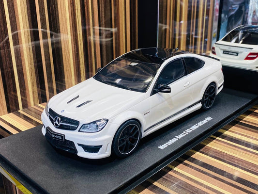 GT Spirit Mercedes-Benz C63 AMG Edition 507 - [1/18 Resin Model, White]