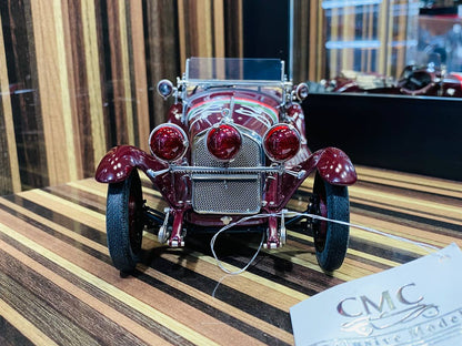 CMC Alfa Romeo 6C 1750 GS Mille Miglia 1930 Model [1/18 Diecast Maroon]