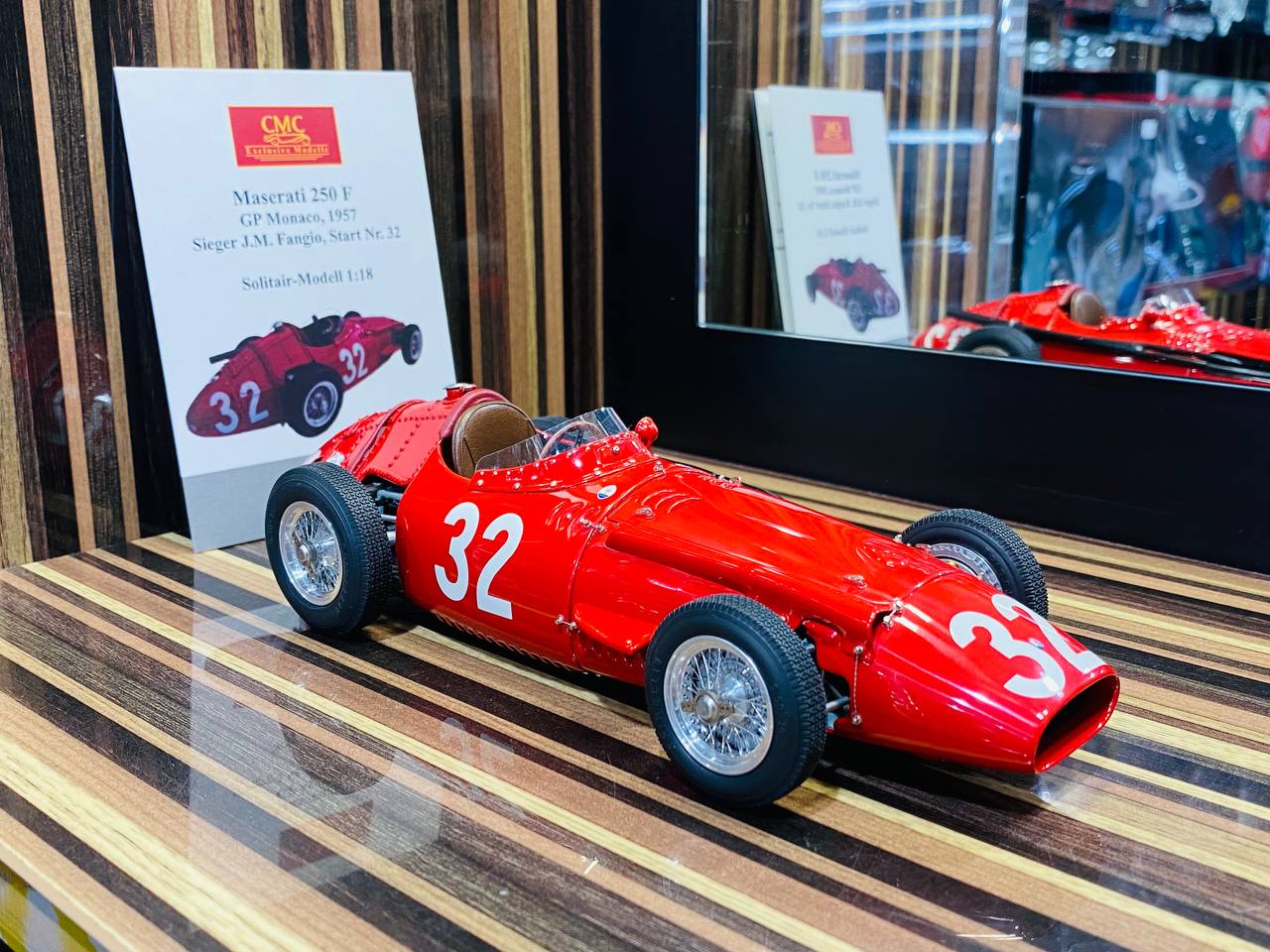 CMC Maserati 250 F GP Monaco, 1957 Sieger J.M Fangio, Start Nr. 32 [1/ –  dturman.com