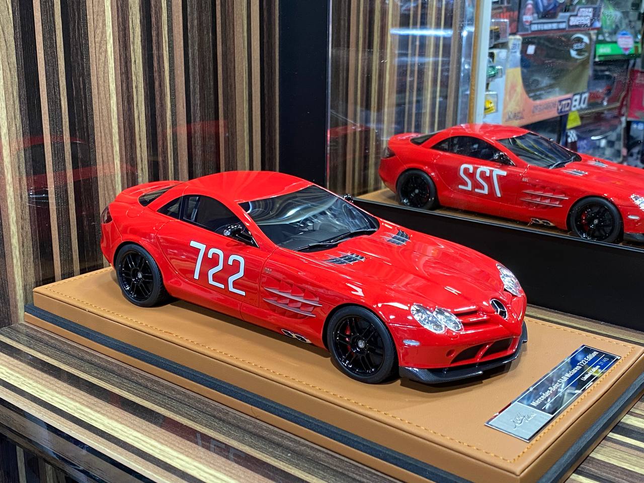 IVY Models Mercedes-Benz SLR McLaren 722 - 1/18 Resin Model, Red|Sold in Dturman.com Dubai UAE.