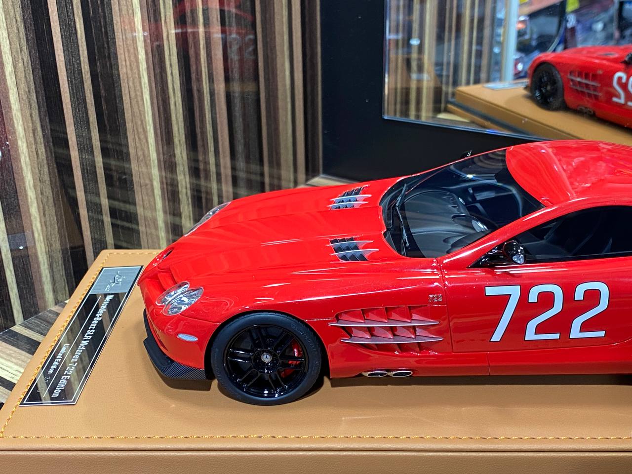 IVY Models Mercedes-Benz SLR McLaren 722 - 1/18 Resin Model, Red|Sold in Dturman.com Dubai UAE.