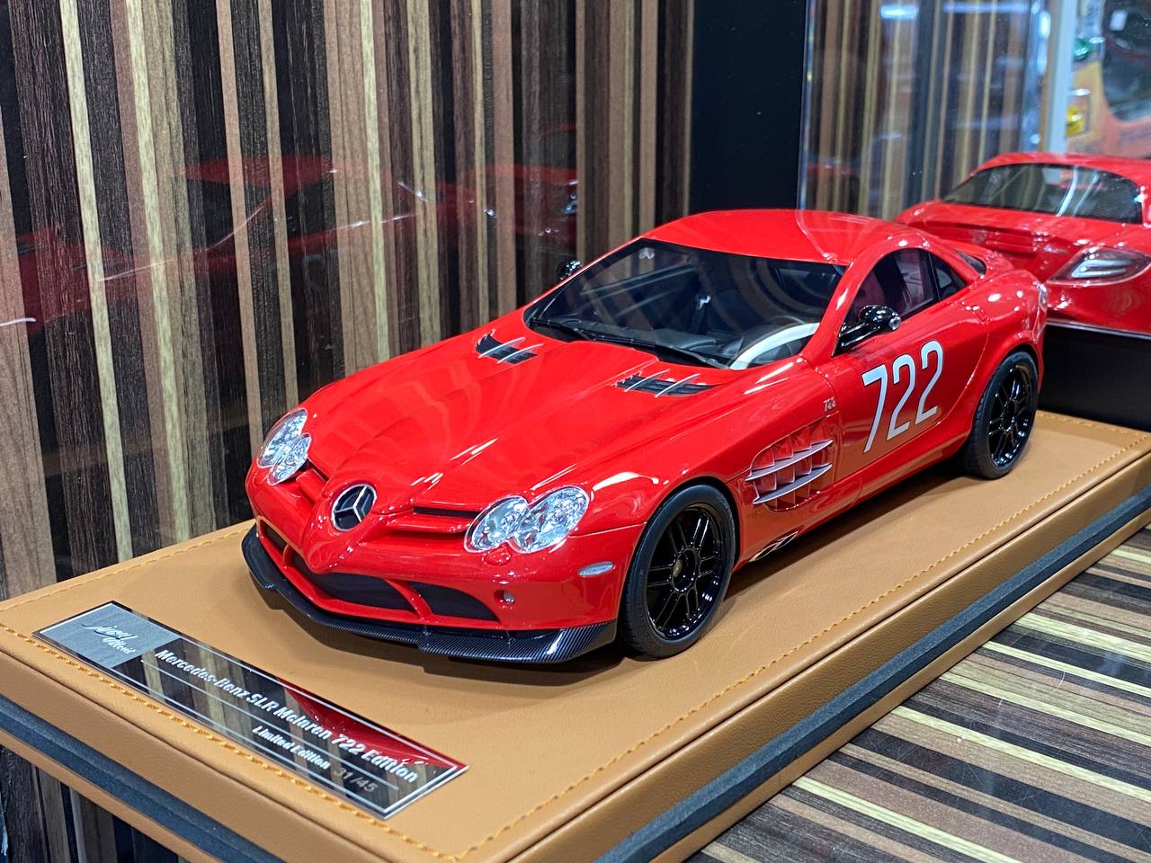 IVY Models Mercedes-Benz SLR McLaren 722 - 1/18 Resin Model, Red|Sold in Dturman.com Dubai UAE.