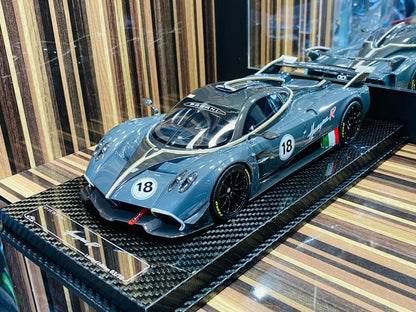 Exclusive VIP Model Pagani Huayra R #18 [ Resin Dark Grey | Limited Edition]