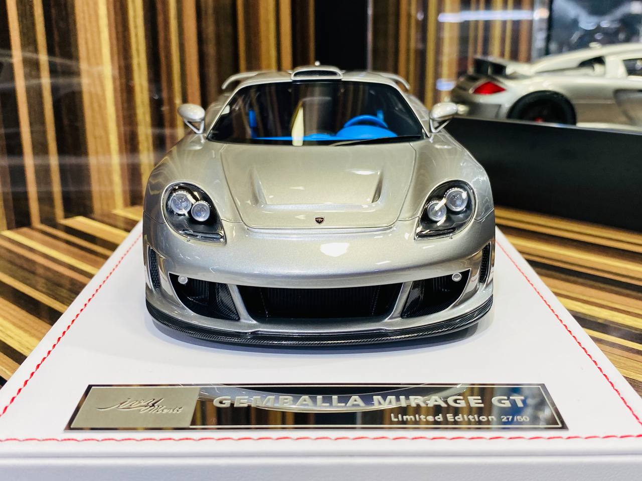 Exclusive IVY Models Gemballa MIRAGE GT [Resin Silver | Limited Edition]