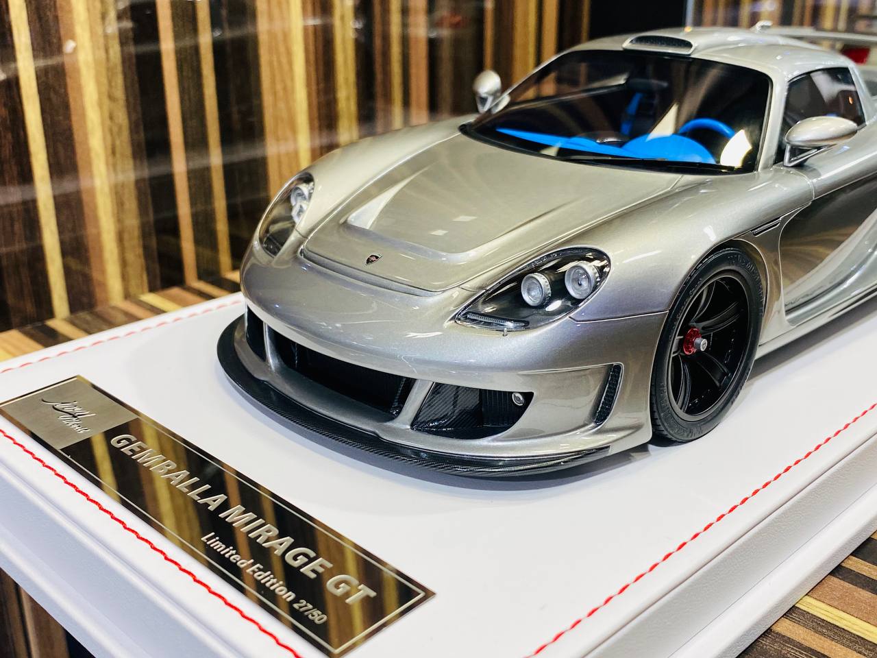 Exclusive IVY Models Gemballa MIRAGE GT [Resin Silver | Limited Edition]