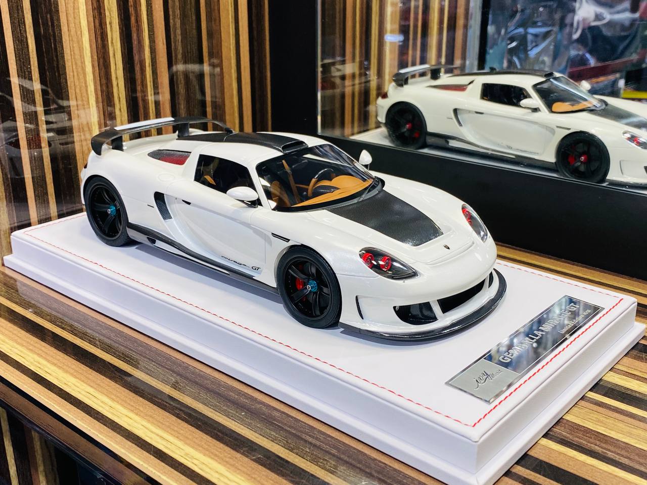 Exclusive IVY Models Gemballa MIRAGE GT [Resin | Pearl White | Limited Edition]