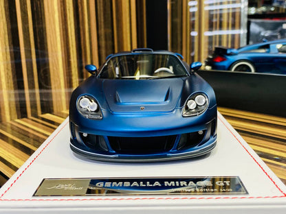 Exclusive IVY Models Gemballa MIRAGE GT Resin Model - Matte Blue | Limited Edition!