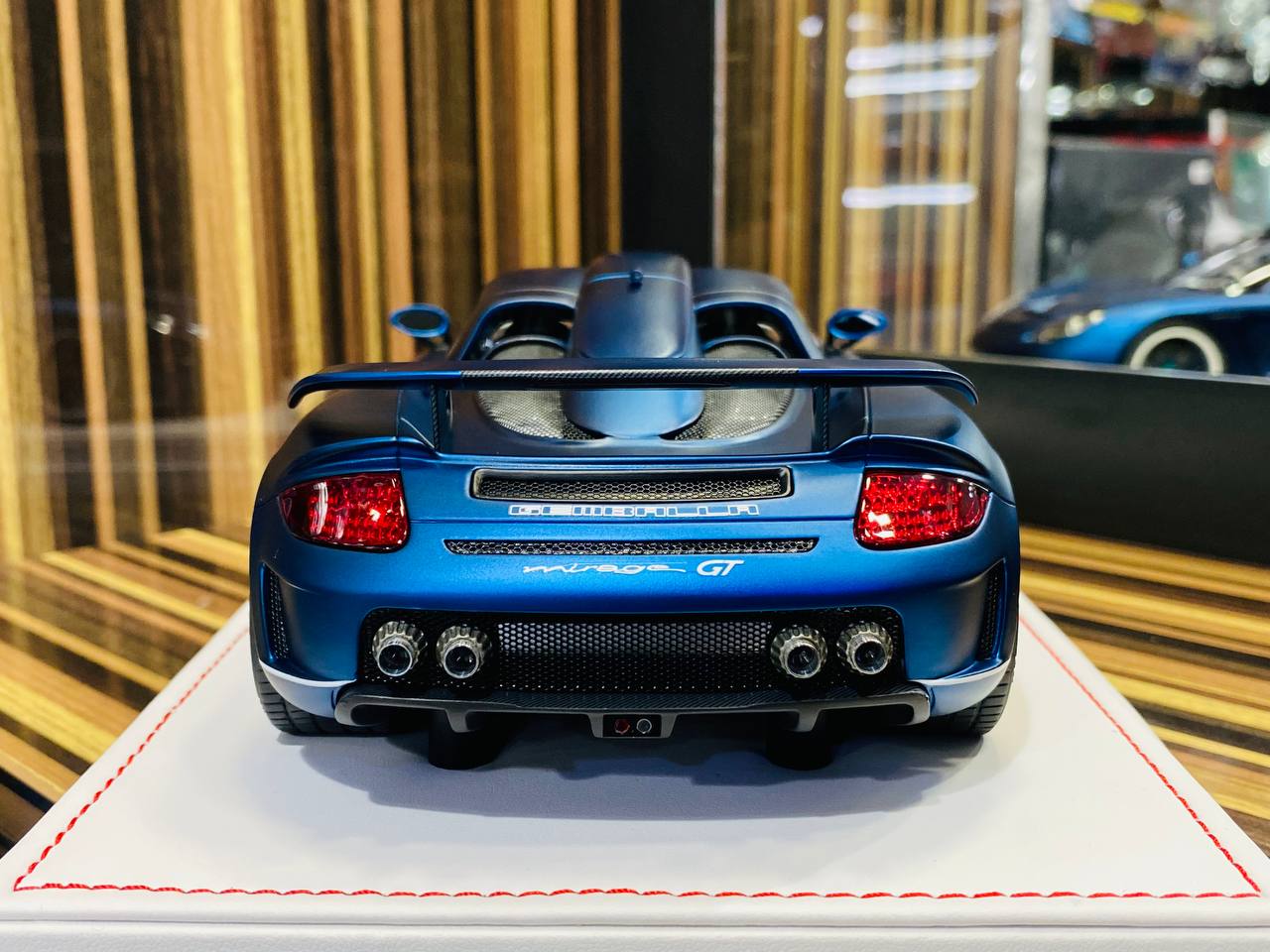 Exclusive IVY Models Gemballa MIRAGE GT Resin Model - Matte Blue | Limited Edition!