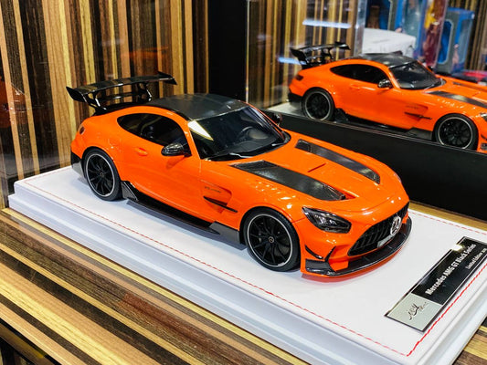 Mercedes-Benz AMG GT Black Series Resin Magma Beam Orange | 1/18 by IVY Models