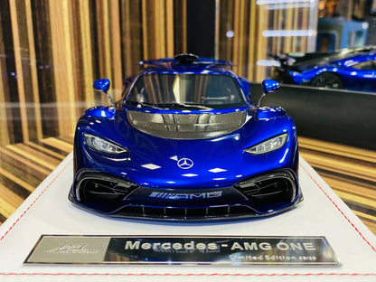 Limited Edition IVY Models Mercedes-Benz AMG ONE Resin Model - Metallic Blue | 1/18 Scale