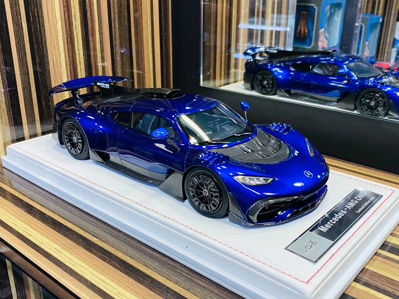 Limited Edition IVY Models Mercedes-Benz AMG ONE Resin Model - Metallic Blue | 1/18 Scale